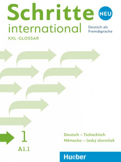 Schritte international Neu 1 Glossar XXL Deutsch-Tschechisch Hueber Verlag