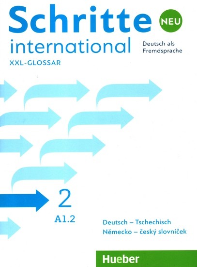 Schritte international Neu 2 Glossar XXL Deutsch-Tschechisch Hueber Verlag