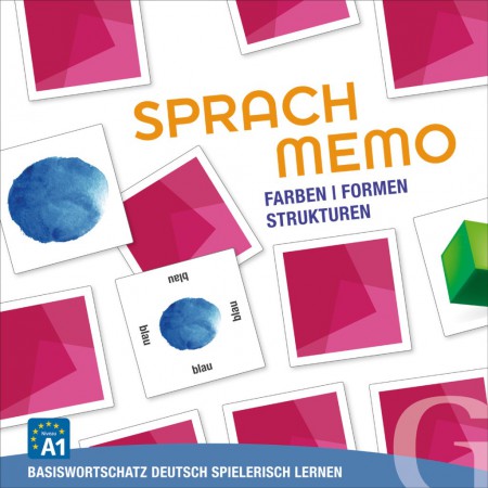 Sprachmemo Deutsch A1 Farben, Formen, Strukturen Hueber Verlag