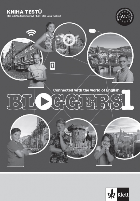 Bloggers 1 A1.1 kniha testů Klett nakladatelství