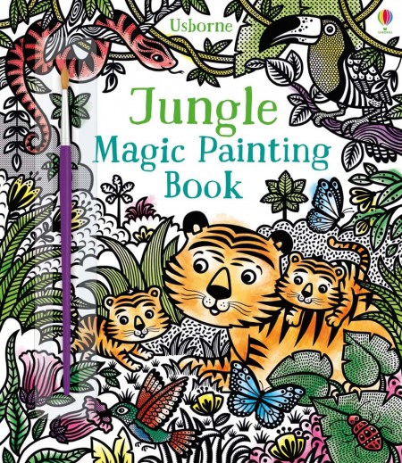 Jungle magic painting book