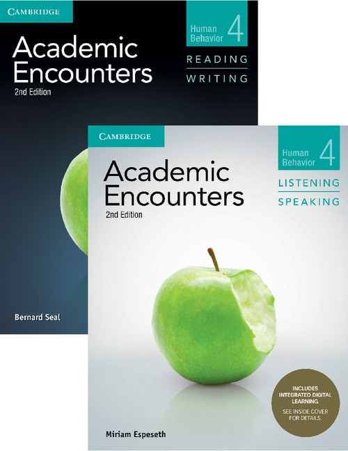 Acad. Encounters L4 2 Book Set (SB Read.and Writ.,SB Listen.and Speak.,DVD)