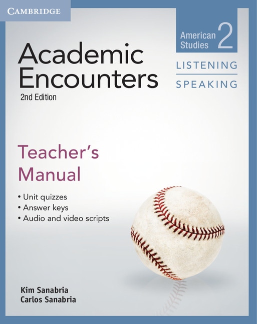 Academic Encounters Level 2 Teacher´s Manual Listening and Speaking