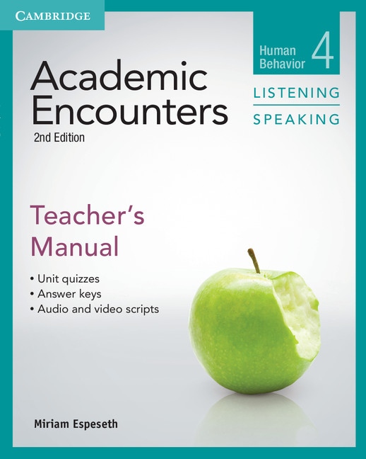 Academic Encounters Level 4 Teacher´s Manual Listening and Speaking