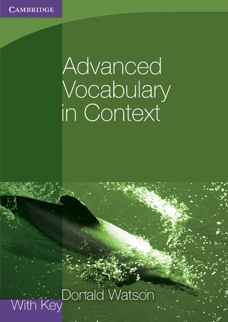 Advanced Vocabulary in Context with Key Cambridge University Press
