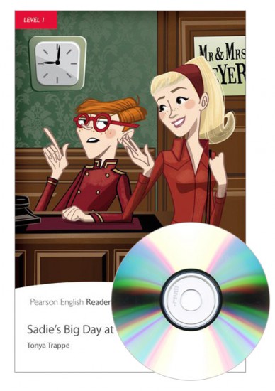 Pearson English Readers 1 Sadie´s Big Day at the Office + MP3 Audio CD Pearson