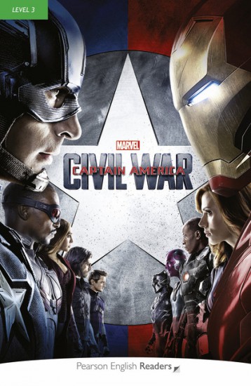 Pearson English Readers 3 Marvel´s Captain America: Civil War + MP3 Pack Pearson
