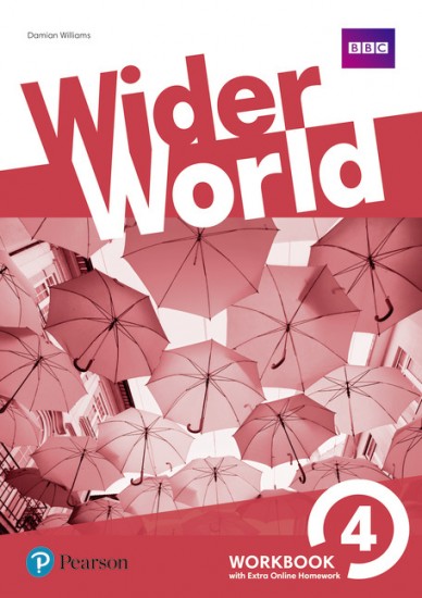 Wider World 4 Workbook with Online Homework Pack Pearson