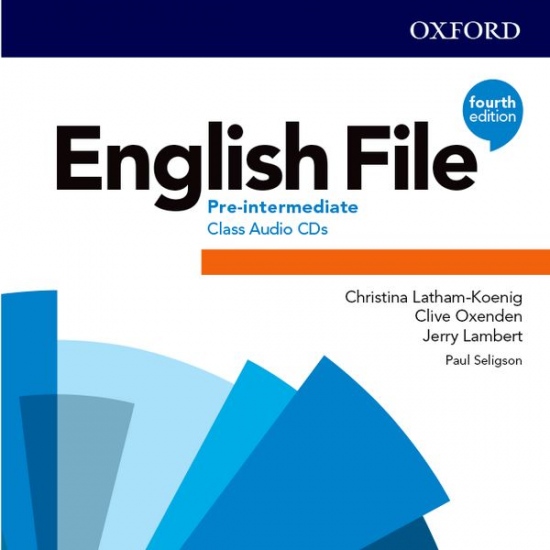 English File Fourth Edition Pre-Intermediate Plus Class Audio CDs (5) Oxford University Press