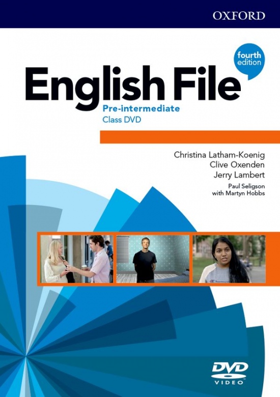 English File Fourth Edition Pre-Intermediate Plus Class DVD Oxford University Press
