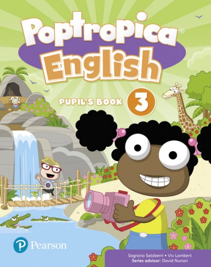 Poptropica English Level 3 Pupil´s Book and Online Game Access Card Pack Pearson