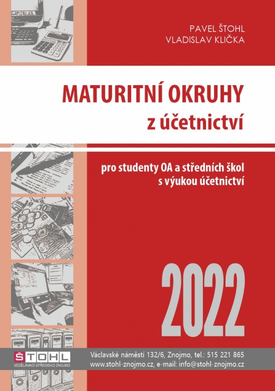 Maturitní okruhy z účetnictví 2022 výprodej