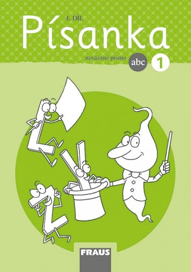 Písanka 1/4 - nová generace - nevázané písmo