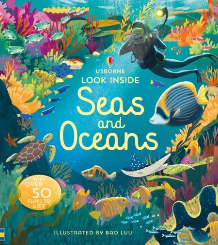 Look inside seas and oceans Usborne Publishing