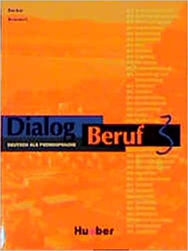 Dialog Beruf 3 Kursbuch Hueber Verlag