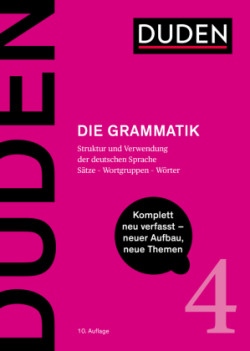 Duden Band 4 Die Grammatik Neu Bibliographisches Institut GmbH
