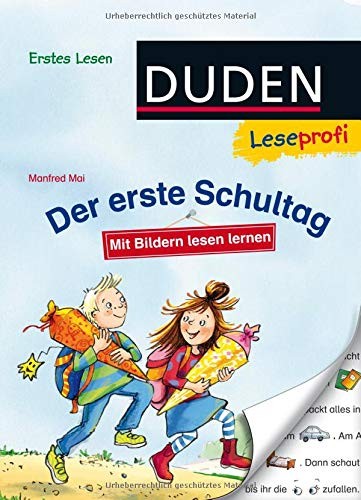 Duden Leseprofi – Mit Bildern lesen lernen: Der erste Schultag, Erstes Lesen