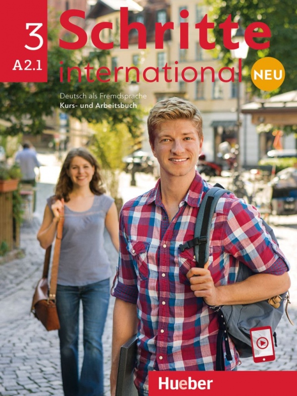 Schritte international Neu 3 Paket KB + AB mit Glossar Hueber Verlag