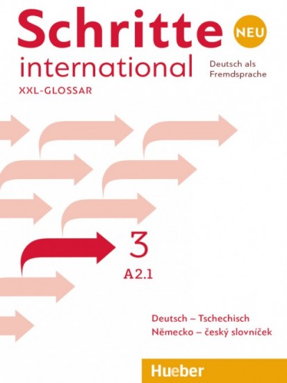 Schritte international Neu 3 Glossar XXL Deutsch-Tschechisch Hueber Verlag
