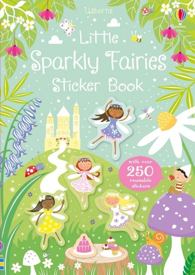 Little Sparkly Fairies Sticker Book Usborne Publishing