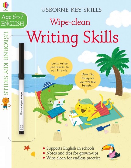 Wipe-Clean Writing Skills 6-7 Usborne Publishing