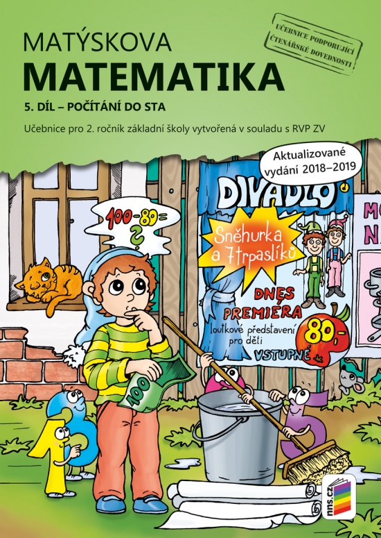 Matýskova matematika, 5. díl – počítání do 100 - aktualizované vydání 2019 (2A-36) NOVÁ ŠKOLA, s.r.o