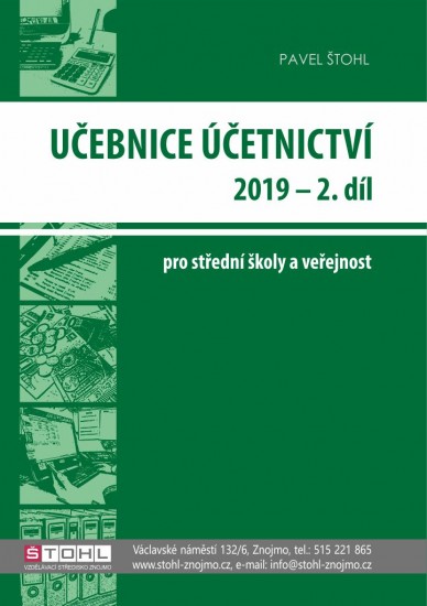 Učebnice Účetnictví 2019 - 2. díl