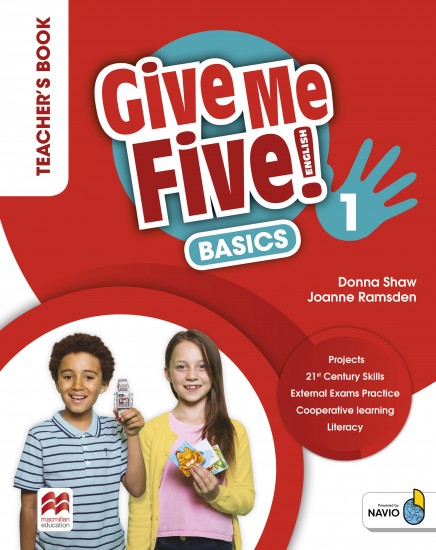Give Me Five! Level 1 Teacher´s Book Basics Pack Macmillan