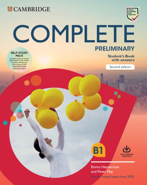 Complete Preliminary PET (2020 Exam) Student´s Pack with Answers (Student´s Book with Answers with Online Practice a Workbook with Answers a Audio) Cambridge University Press