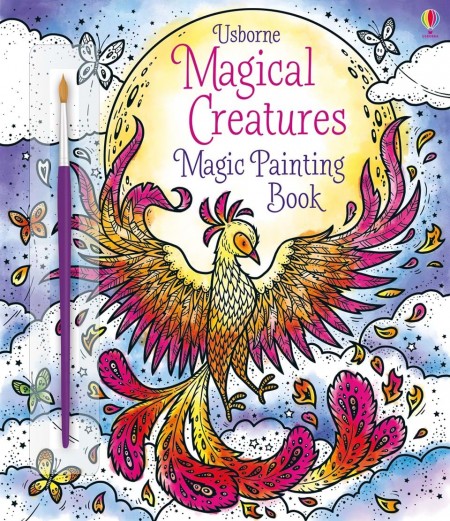 Magical creatures magic painting book Usborne Publishing