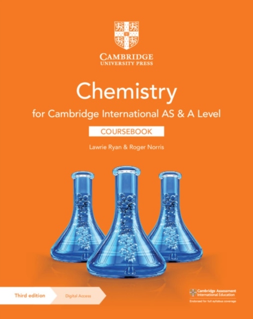 Cambridge International AS a A Level Chemistry Coursebook with Digital Access (2 Years) Cambridge University Press
