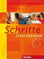 Schritte international 4 Kursbuch + Arbeitsbuch mit Audio-CD zum Arbeitsbuch Hueber Verlag