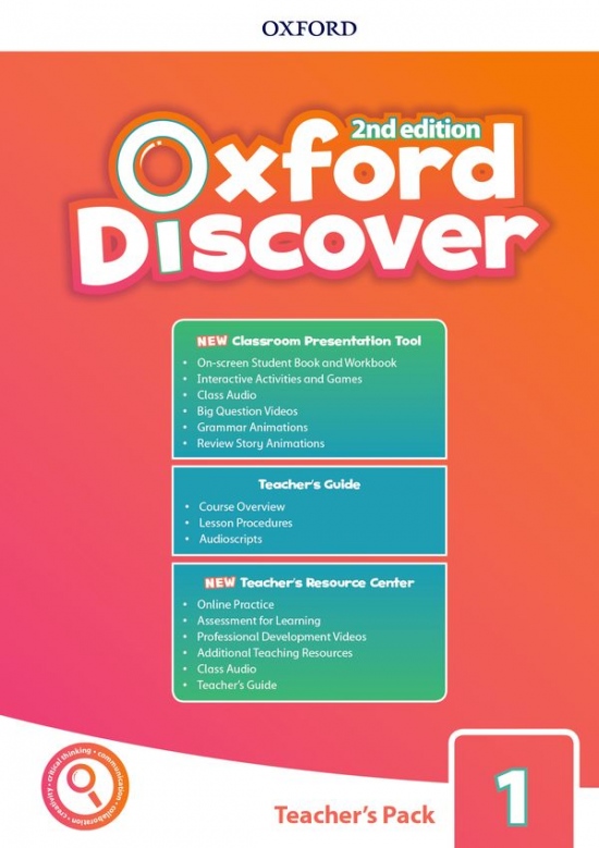 Oxford Discover Second Edition 1 Teacher´s Pack with Classroom Presentation Tool Oxford University Press