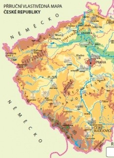 Náhradní mapa k Vlastivědě 4 (44-42) Nakladatelství Nová škola Brno