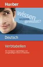 Verbtabellen Deutsch Hueber Verlag