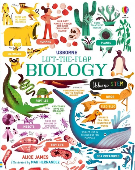 Lift-the-Flap Biology Usborne Publishing