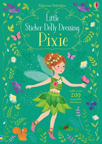 Little sticker dolly dressing Pixie Usborne Publishing