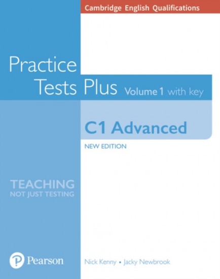 Cambridge English Qualifications: C1 Advanced Volume 1 Practice Tests Plus with key and Online Audio Pearson