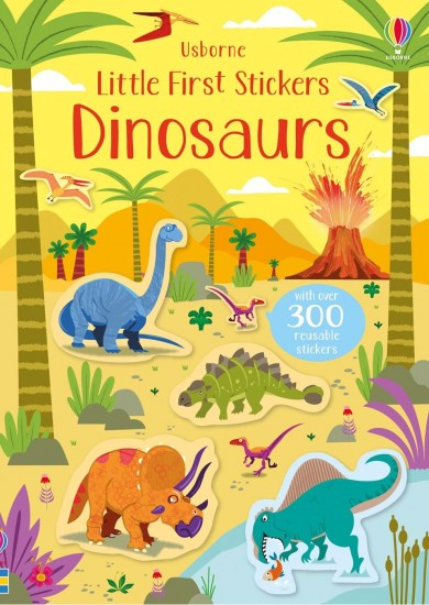Little first stickers dinosaurs Usborne Publishing