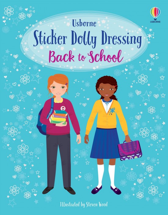 Sticker dolly dressing Back to school