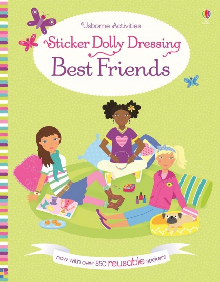 Sticker dolly dressing Best friends Usborne Publishing