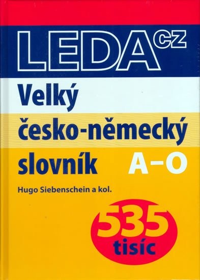 Velký česko-německý slovník Nakladatelství LEDA