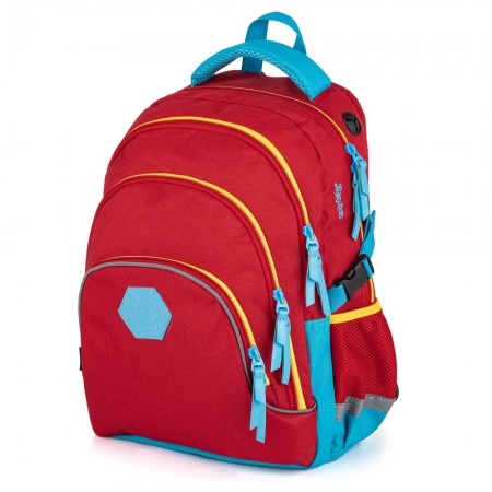 Školní batoh OXY SCOOLER Red KARTONPP