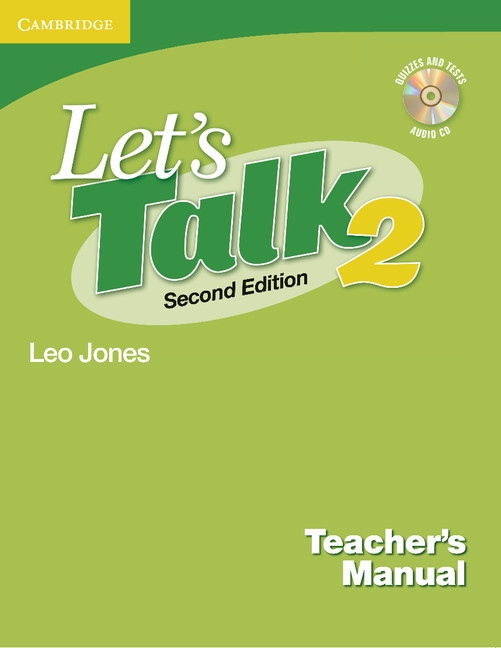 Let´s Talk Second Edition 2 Teacher´s Manual with Audio CD Cambridge University Press