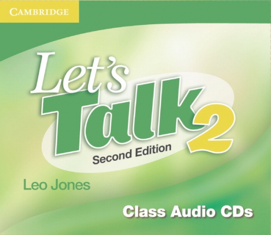 Let´s Talk Second Edition 2 Class Audio CDs (3) Cambridge University Press