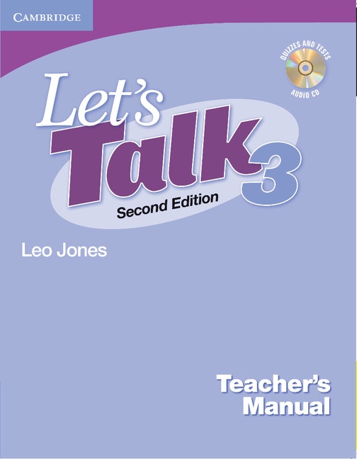 Let´s Talk Second Edition 3 Teacher´s Manual with Audio CD Cambridge University Press