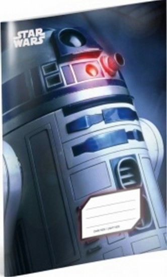 Školní sešit Star Wars – R2-D2, A5, 40 listů, čtverečkovaný Presco Group