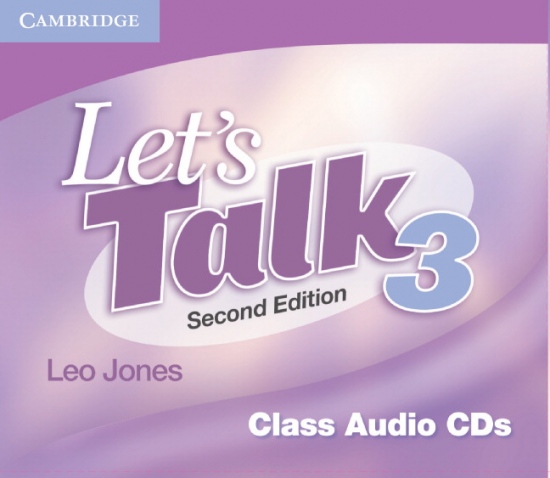 Let´s Talk Second Edition 3 Class Audio CDs (3) Cambridge University Press
