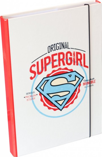 Desky na školní sešity A4 Supergirl Presco Group