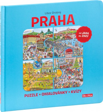 PRAHA – Puzzle, omalovánky, kvízy Presco Group